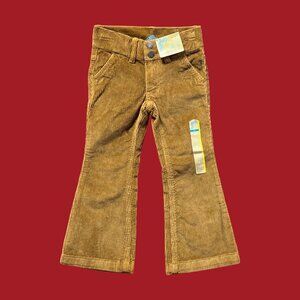 Thereabouts - Girls Flare Corduroy Pant - Brown - 4